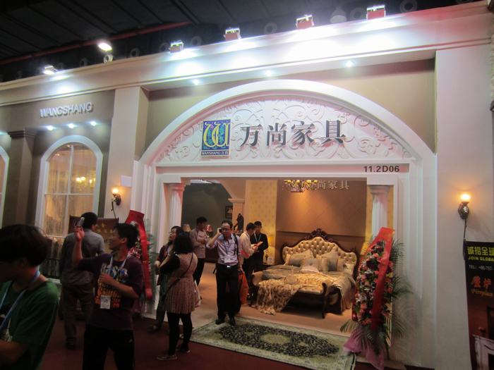 萬尚家具 廣州展位設(shè)計(jì)展館(圖2)